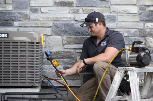 HVAC Technician Sauve Heating Air Conditioning 30+ Years of Top Rated HVAC Service