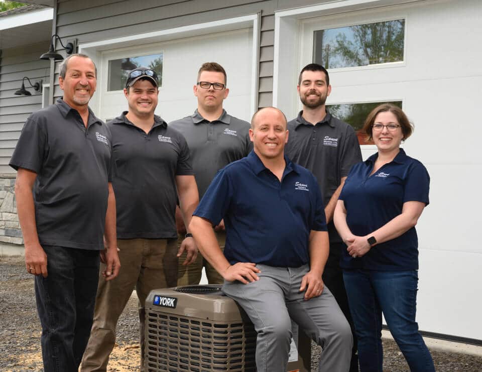 HVAC team at Sauve heating and ac in Ottawa – Sauve Heating AC – Your Leeds Grenville HVAC company since 1992