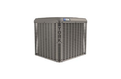 A heat pump on a white background.